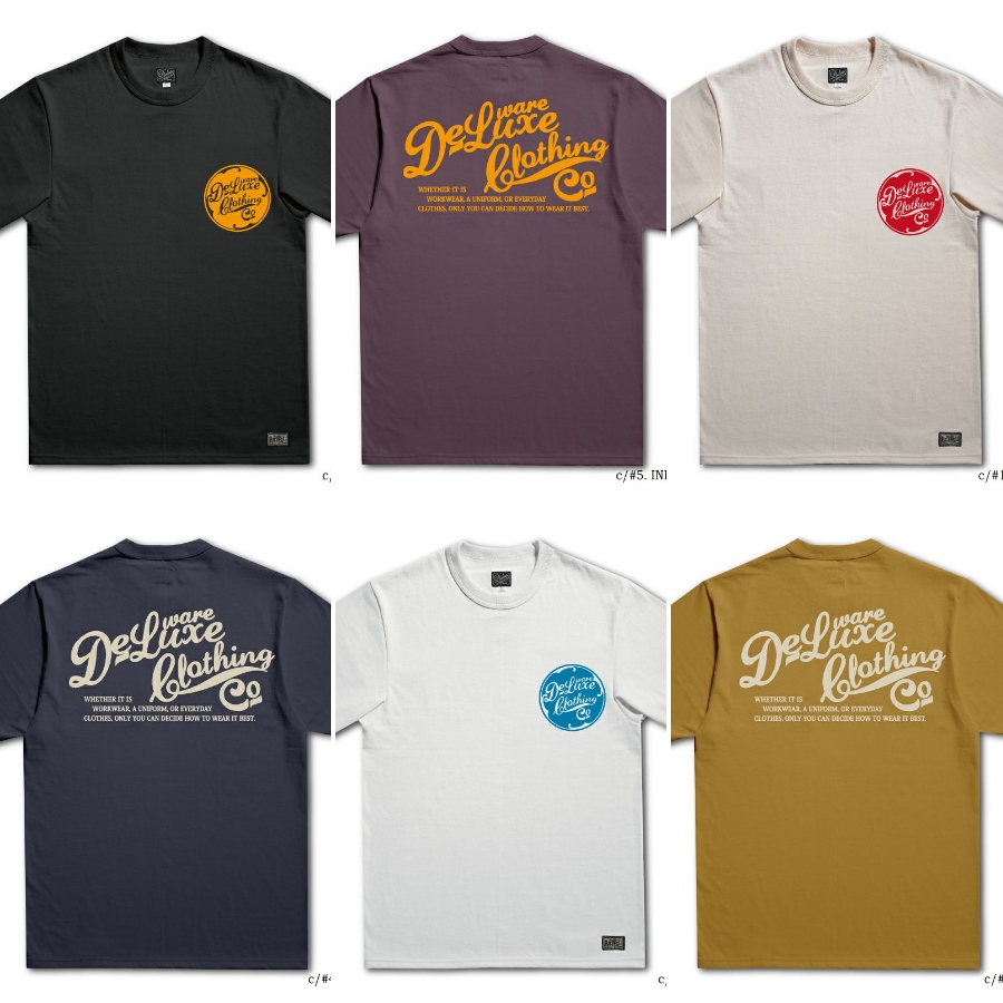 BRGB-00B14 ブランドロゴTシャツ00B14 BRGB00B14 DELUXEWARE デラックスウエアTシャツの画像