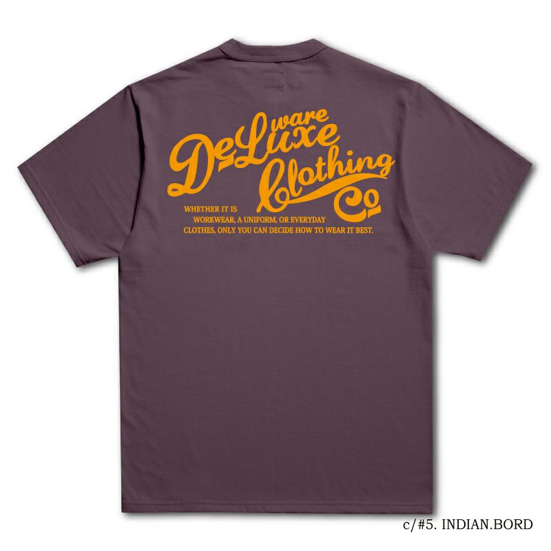 BRGB-00B14 ブランドロゴTシャツ00B14 BRGB00B14 DELUXEWARE デラックスウエアTシャツの画像