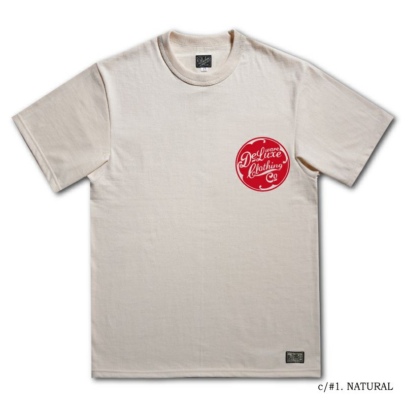 BRGB-00B14 ブランドロゴTシャツ00B14 BRGB00B14 DELUXEWARE デラックスウエアTシャツの画像