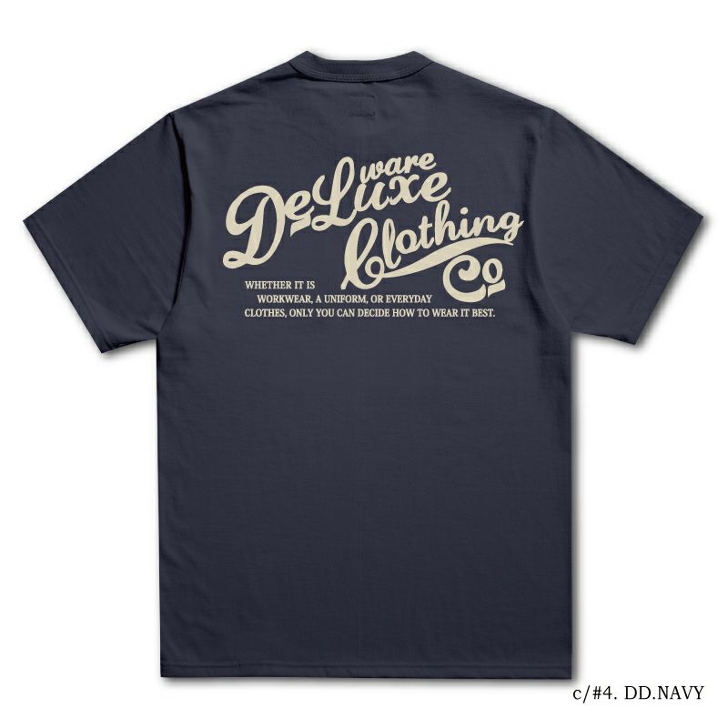 BRGB-00B14 ブランドロゴTシャツ00B14 BRGB00B14 DELUXEWARE デラックスウエアTシャツの画像