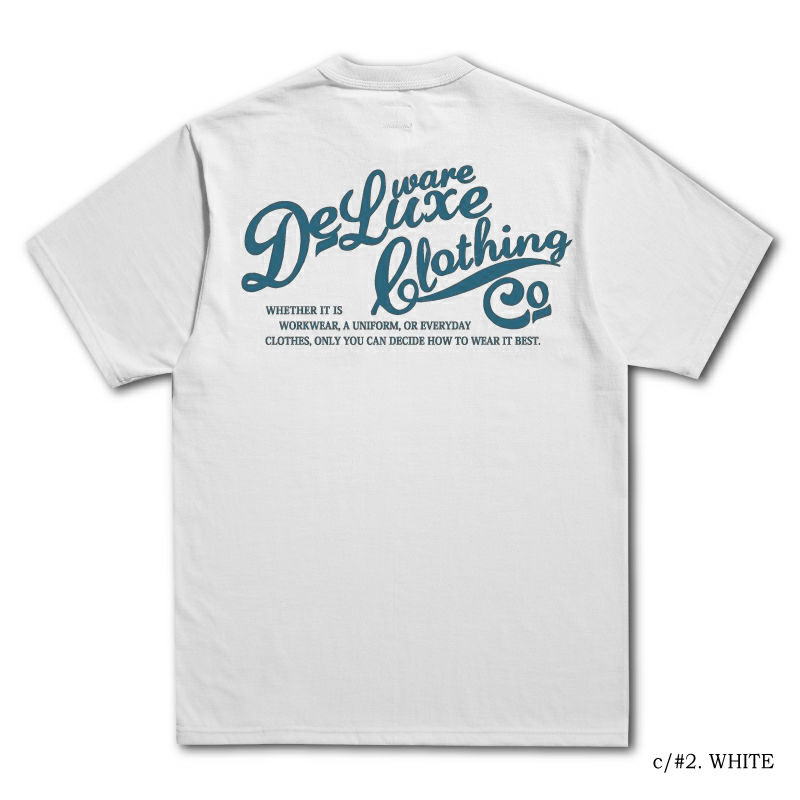 BRGB-00B14 ブランドロゴTシャツ00B14 BRGB00B14 DELUXEWARE デラックスウエアTシャツの画像