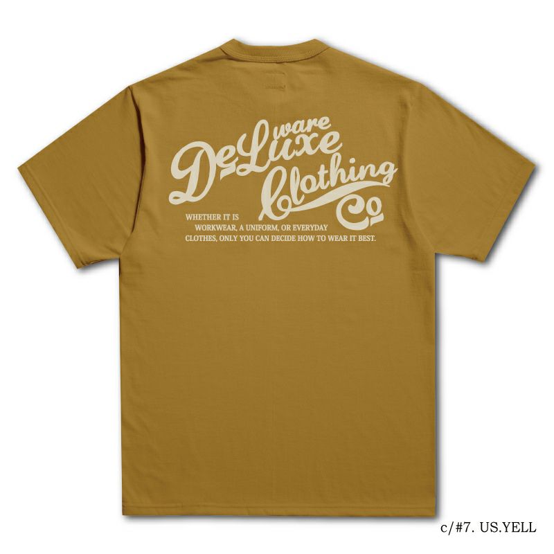 BRGB-00B14 ブランドロゴTシャツ00B14 BRGB00B14 DELUXEWARE デラックスウエアTシャツの画像