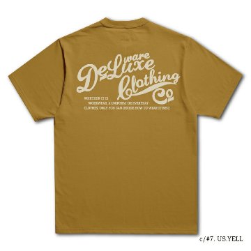 BRGB-00B14 ブランドロゴTシャツ00B14 BRGB00B14 DELUXEWARE デラックスウエアTシャツの画像