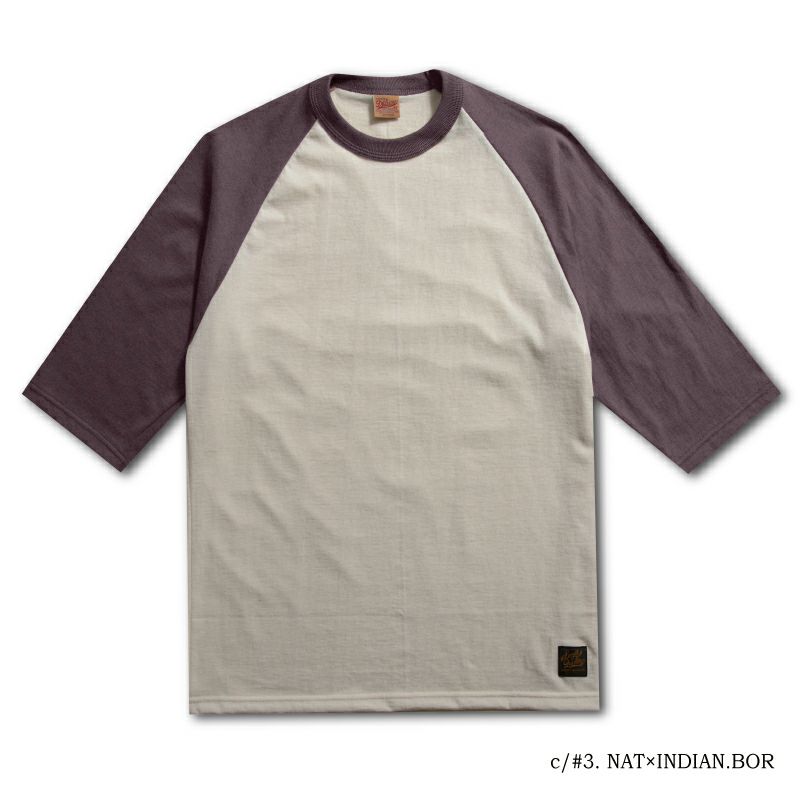 URES-09 3/4SLEEVE PLAIN TSHIRT URES09 DELUXEWARE デラックスウエア七分袖Tシャツの画像