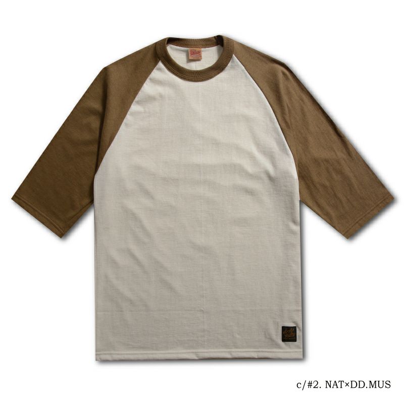URES-09 3/4SLEEVE PLAIN TSHIRT URES09 DELUXEWARE デラックスウエア七分袖Tシャツの画像