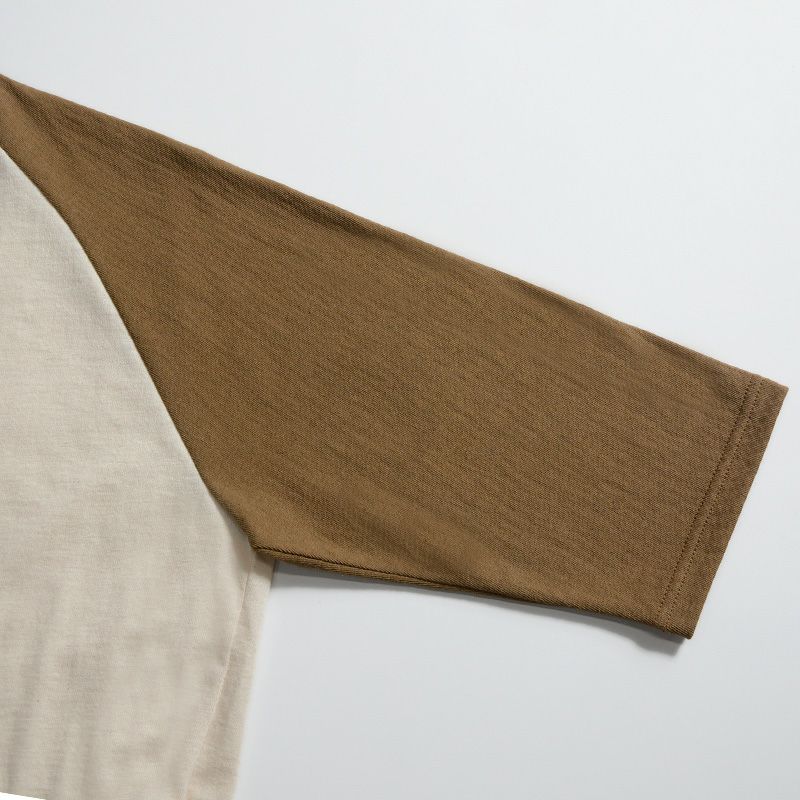 URES-09 3/4SLEEVE PLAIN TSHIRT URES09 DELUXEWARE デラックスウエア七分袖Tシャツの画像