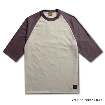 URES-09 3/4SLEEVE PLAIN TSHIRT URES09 DELUXEWARE デラックスウエア七分袖Tシャツの画像