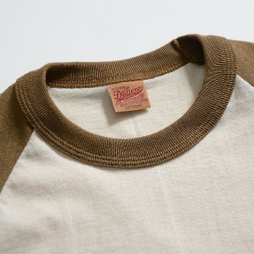 URES-09 3/4SLEEVE PLAIN TSHIRT URES09 DELUXEWARE デラックスウエア七分袖Tシャツの画像