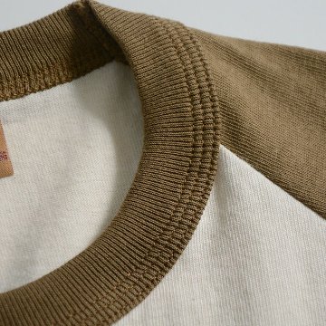 URES-09 3/4SLEEVE PLAIN TSHIRT URES09 DELUXEWARE デラックスウエア七分袖Tシャツの画像