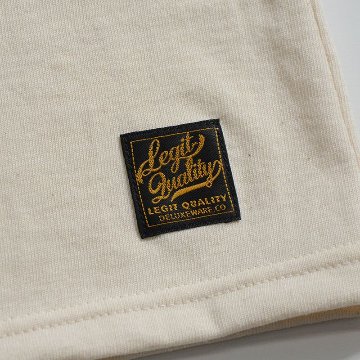 URES-09 3/4SLEEVE PLAIN TSHIRT URES09 DELUXEWARE デラックスウエア七分袖Tシャツの画像