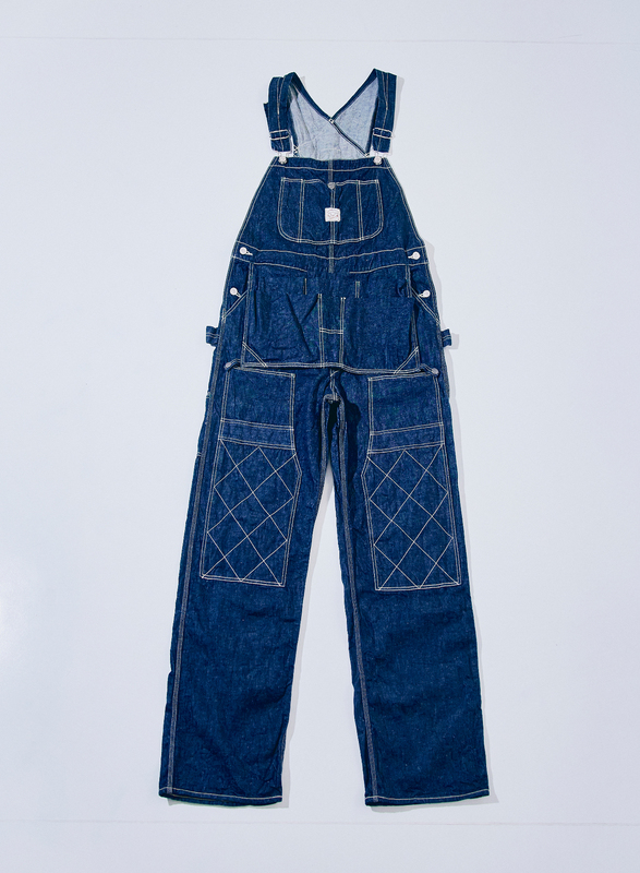 SJOVAL-SC01 サムライコットンデニムオーバーオール SJOVALSC01 SAMURAIJEANS サムライジーンズデニムジーンズの画像