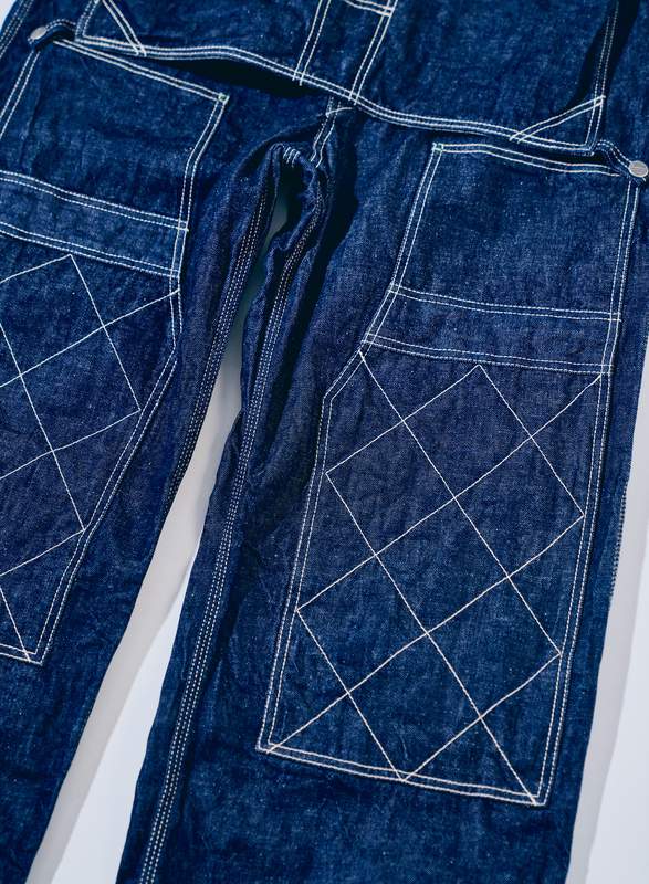SJOVAL-SC01 サムライコットンデニムオーバーオール SJOVALSC01 SAMURAIJEANS サムライジーンズデニムジーンズの画像