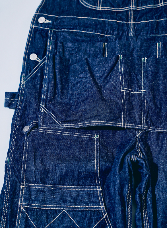 SJOVAL-SC01 サムライコットンデニムオーバーオール SJOVALSC01 SAMURAIJEANS サムライジーンズデニムジーンズの画像