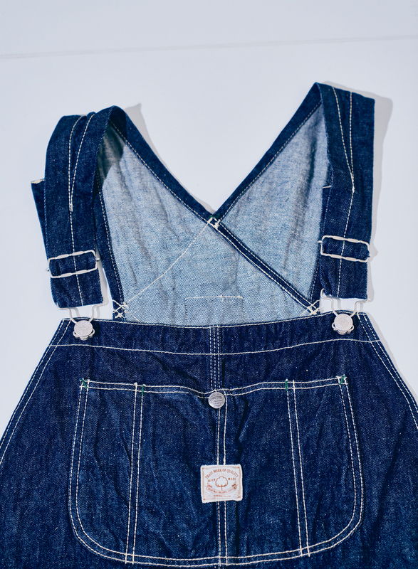 SJOVAL-SC01 サムライコットンデニムオーバーオール SJOVALSC01 SAMURAIJEANS サムライジーンズデニムジーンズの画像