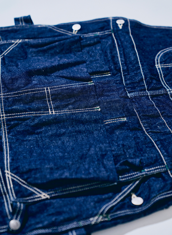 SJOVAL-SC01 サムライコットンデニムオーバーオール SJOVALSC01 SAMURAIJEANS サムライジーンズデニムジーンズの画像