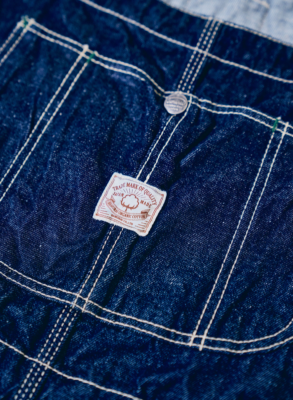 SJOVAL-SC01 サムライコットンデニムオーバーオール SJOVALSC01 SAMURAIJEANS サムライジーンズデニムジーンズの画像