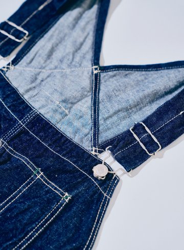 SJOVAL-SC01 サムライコットンデニムオーバーオール SJOVALSC01 SAMURAIJEANS サムライジーンズデニムジーンズの画像