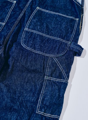 SJOVAL-SC01 サムライコットンデニムオーバーオール SJOVALSC01 SAMURAIJEANS サムライジーンズデニムジーンズの画像