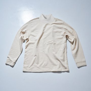 SJSLT-SC02 NA サムライジーンズ零天竺モックネックロングスリーブTシャツ SJSLTSC02 SAMURAIJEANS ロングスリーブTシャツ サムライジーンズ長袖Tシャツの画像