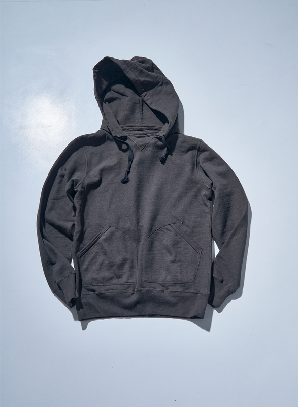 SWS-SC02 BK サムライコットン10番ヘビー零裏毛後付けパーカー SWSSC02 SAMURAIJEANS サムライジーンズスウェット・サムライジーンズスエットの画像