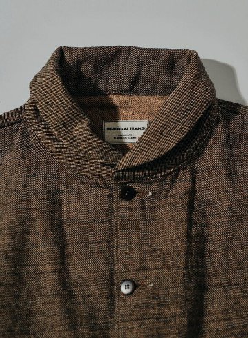 S100NAJ25 無地フランネルジャケット SAMURAIJEANS サムライジーンズジャケット アウターの画像