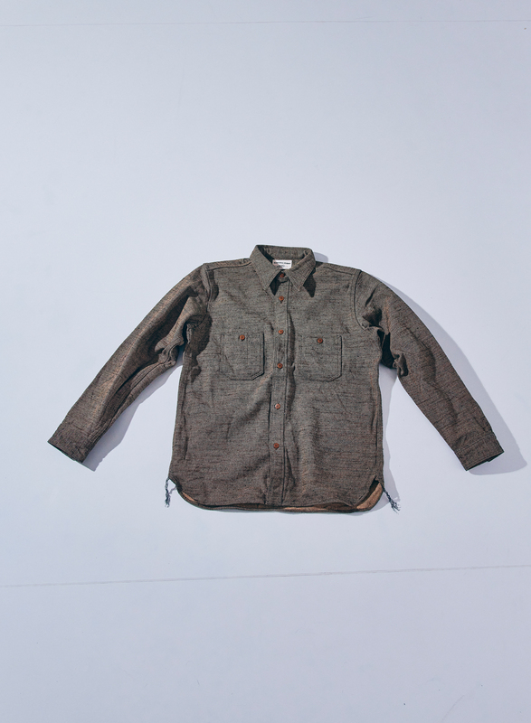 SMN25-01 無地ネルシャツ SMN2501 SAMURAIJEANS サムライジーンズネルシャツ 長袖シャツの画像
