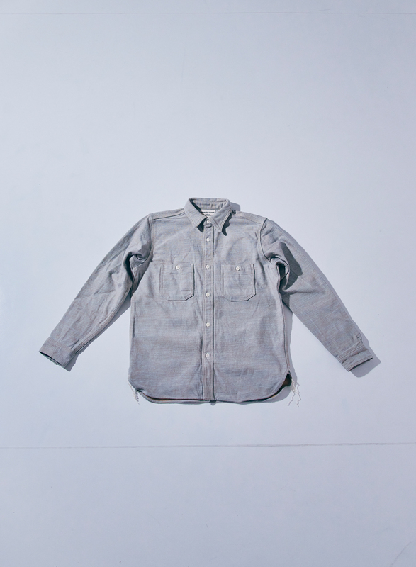 SMN25-01 無地ネルシャツ SMN2501 SAMURAIJEANS サムライジーンズネルシャツ 長袖シャツの画像