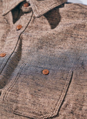SMN25-01 無地ネルシャツ SMN2501 SAMURAIJEANS サムライジーンズネルシャツ 長袖シャツの画像