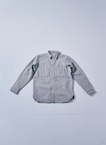 SMN25-01 無地ネルシャツ SMN2501 SAMURAIJEANS サムライジーンズネルシャツ 長袖シャツの画像