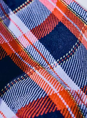 SIN25-01 ロープインディゴヘビーネルワークシャツ SIN2501 SAMURAIJEANS サムライジーンズネルシャツ 長袖シャツの画像