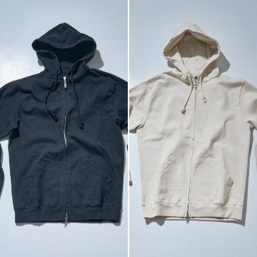 SWS-TW02 10/2天竺ジップパーカー SWSTW02 SAMURAIJEANS サムライジーンズスウェット サムライジーンズスエット　フルジップパーカーの画像
