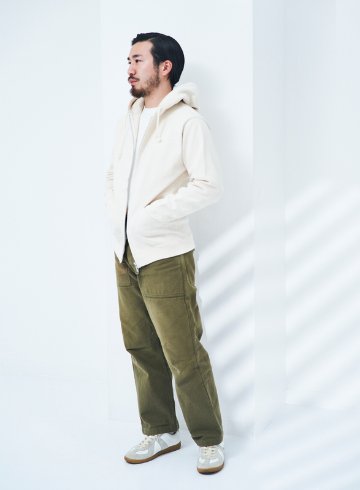 SWS-TW02 10/2天竺ジップパーカー SWSTW02 SAMURAIJEANS サムライジーンズスウェット サムライジーンズスエット　フルジップパーカーの画像
