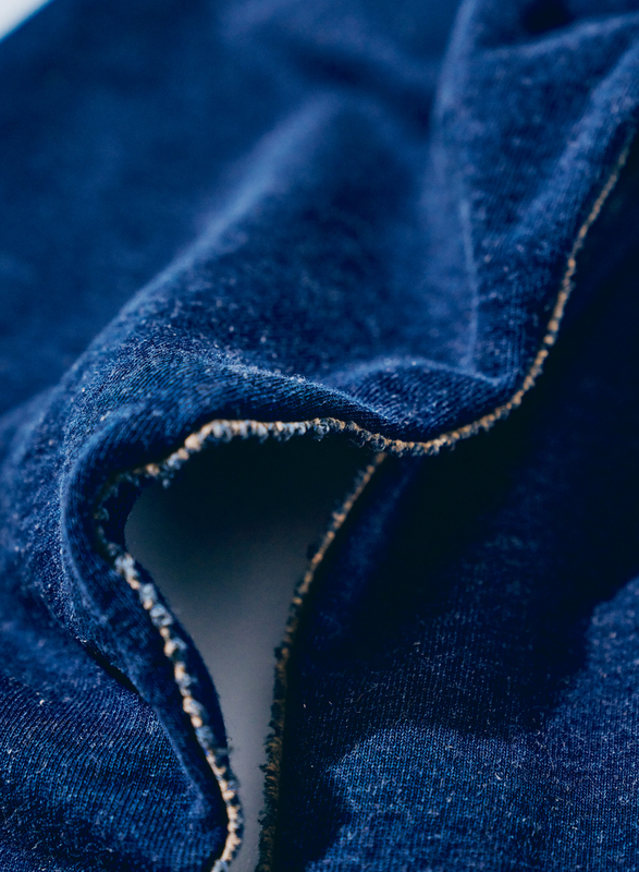 SIS25-101 ID 柿渋染めインディゴスウェットトレーナー SIS25101 SAMURAIJEANS サムライジーンズスウェット サムライジーンズスエットの画像