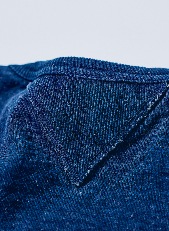 SIS25-101 ID 柿渋染めインディゴスウェットトレーナー SIS25101 SAMURAIJEANS サムライジーンズスウェット サムライジーンズスエットの画像