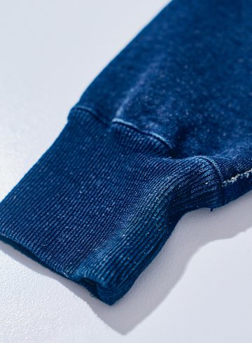 SIS25-101 ID 柿渋染めインディゴスウェットトレーナー SIS25101 SAMURAIJEANS サムライジーンズスウェット サムライジーンズスエットの画像