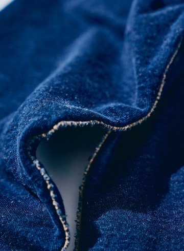 SIS25-101 ID 柿渋染めインディゴスウェットトレーナー SIS25101 SAMURAIJEANS サムライジーンズスウェット サムライジーンズスエットの画像
