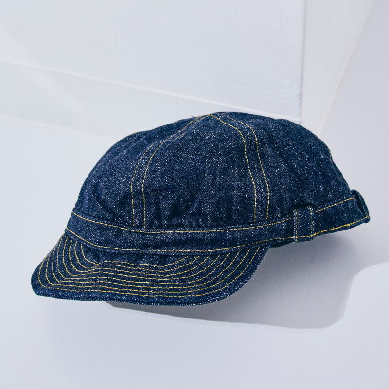 SJ201WC-3100VX ID 17OZ零+デニムワークキャップ SJ201WC3100VX SAMURAIJEANSの画像