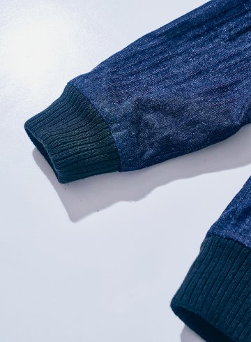 SWCJK25-HB ヘリンボーンフーディジャケット SWCJK25HB SAMURAIJEANS サムライジーンズジャケット アウター SAMURAIWORKCLOTHESの画像