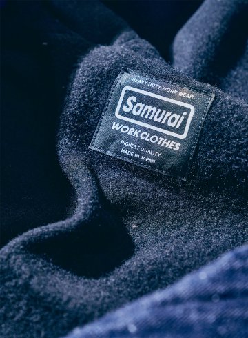 SWCJK25-HB ヘリンボーンフーディジャケット SWCJK25HB SAMURAIJEANS サムライジーンズジャケット アウター SAMURAIWORKCLOTHESの画像