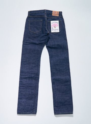 S500AX-SAKURA 藍+桜モデルストレート S500AXSAKURA SAMURAIJEANS サムライジーンズ-デニムジーンズの画像
