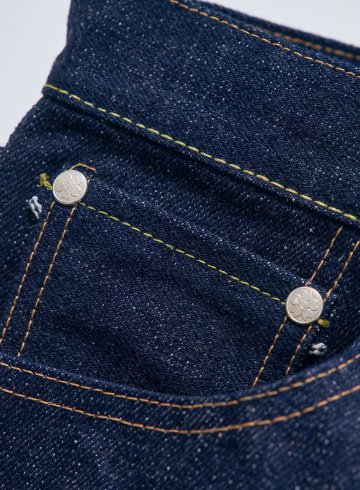 S500AX-SAKURA 藍+桜モデルストレート S500AXSAKURA SAMURAIJEANS サムライジーンズ-デニムジーンズの画像