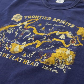 FN-THC-056 フラットヘッドTシャツ056 FNTHC056 FLATHEAD フラットヘッドTシャツ THC系 THCの画像