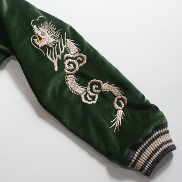 DSJ-001 50s SOUVENIA JACKET DSJ001 DELUXEWARE デラックスウエアジャケット アウター スカジャンの画像