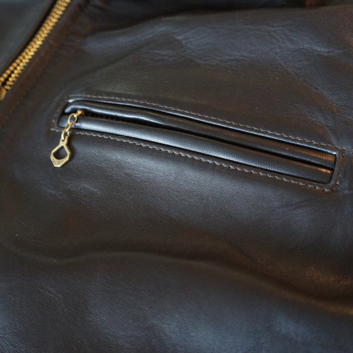 D-21C URBANE SINGLE JACKET D21C DELUXEWARE デラックスウエアレザージャケット ライダースジャケット 革ジャン アウターの画像
