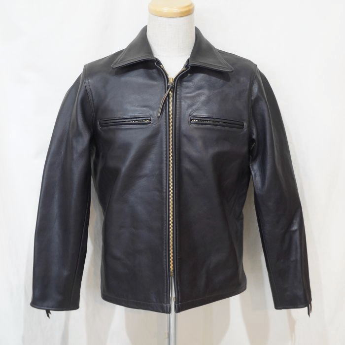 D-21C URBANE SINGLE JACKET D21C DELUXEWARE デラックスウエアレザージャケット ライダースジャケット 革ジャン アウターの画像