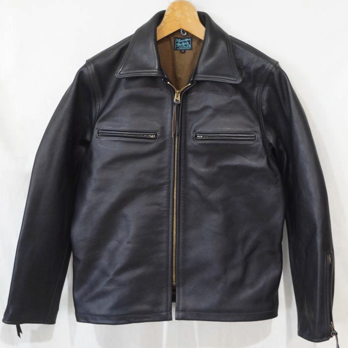 D-21C URBANE SINGLE JACKET D21C DELUXEWARE デラックスウエアレザージャケット ライダースジャケット 革ジャン アウターの画像