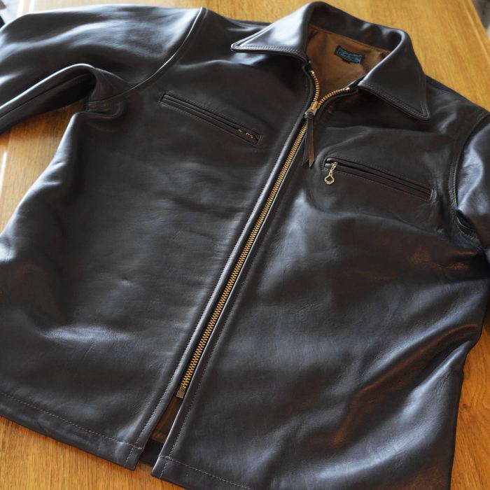D-21C URBANE SINGLE JACKET D21C DELUXEWARE デラックスウエアレザージャケット ライダースジャケット 革ジャン アウターの画像