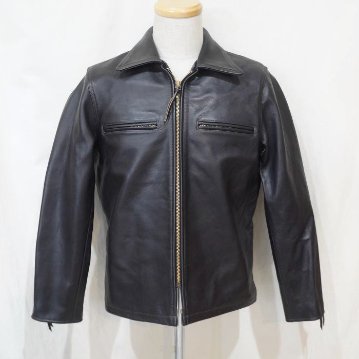 D-21C URBANE SINGLE JACKET D21C DELUXEWARE デラックスウエアレザージャケット ライダースジャケット 革ジャン アウターの画像
