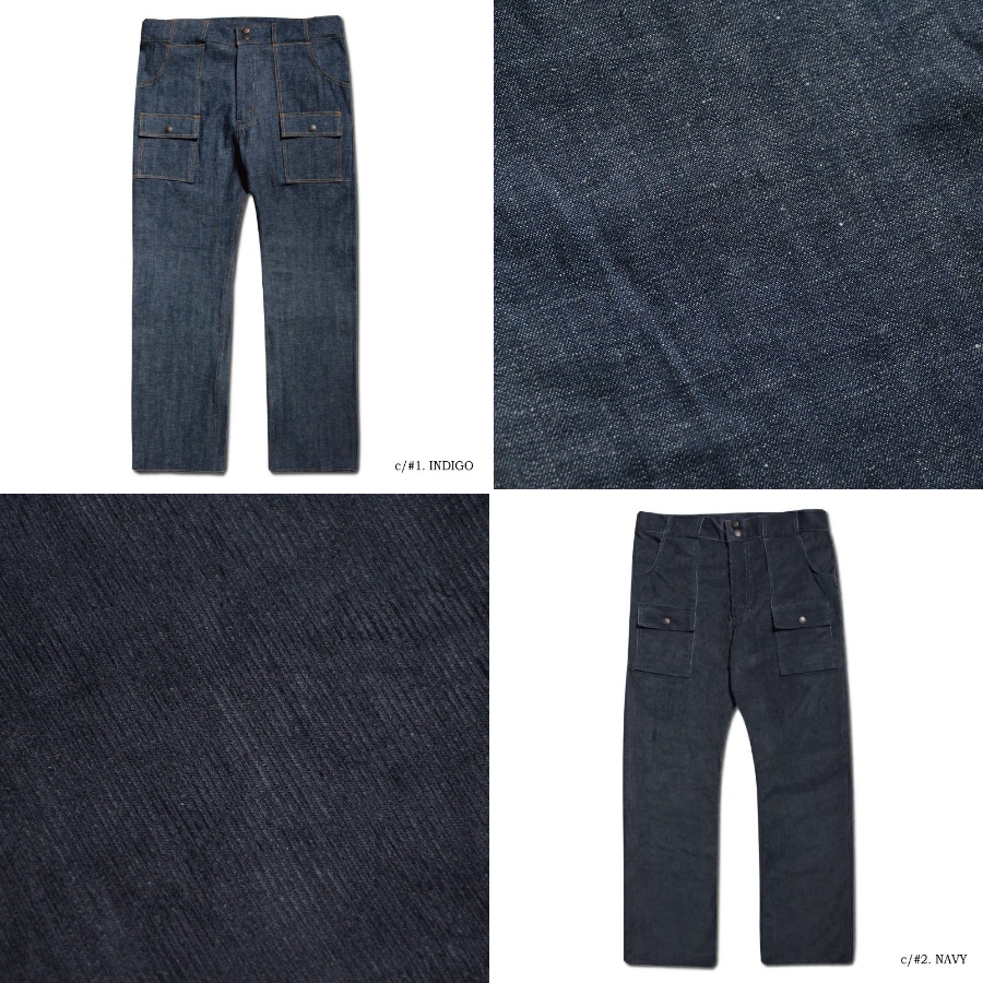 DX901A 60S BUSH PANTS DELUXEWARE デラックスウエアワークパンツ デラックスウエアブッシュパンツの画像