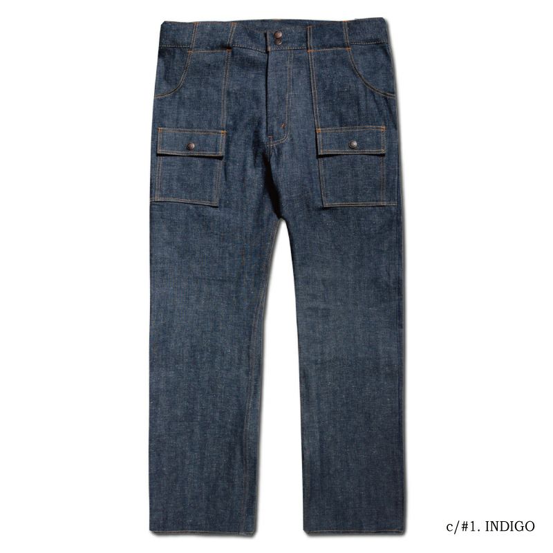 DX901A 60S BUSH PANTS DELUXEWARE デラックスウエアワークパンツ デラックスウエアブッシュパンツの画像